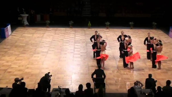 FG Aachen Duesseldorf European Champion Formation Latin