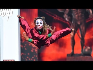 Olympia, Oksana Grishina at the 2021 Olympia! Fitness routine JOKER