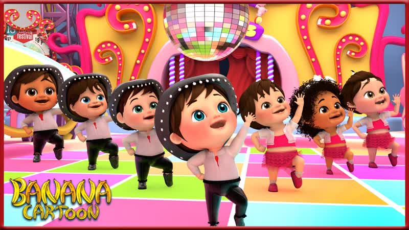 Dance with me + More Nursery Rhymes Kids Songs Banana Cartoons Original