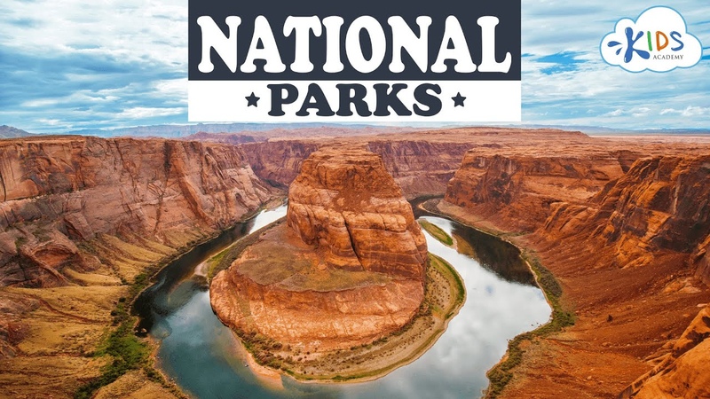 National Parks of the USA, Yellowstone, Grand Canyon, Biscayne, Kids