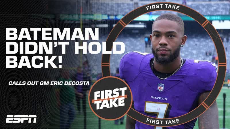 Rashod Bateman calls out his GM Mike Mc Carthy throwing shade at Dak , First