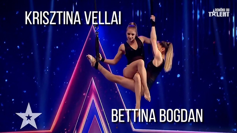 Românii au talent 2021: Krisztina Vellai și Bettina Bogdan, acrobații periculoase și mișcări