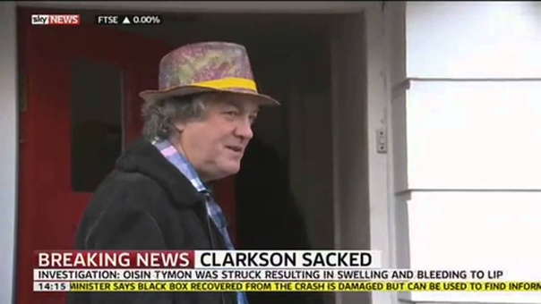 Top Gear Presenter James May Reacts To Jeremy Clarkson Being Sacked By