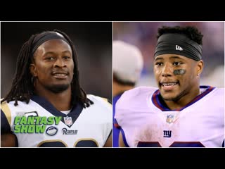 Saquon Barkley the No. 1 pick, Todd Gurley falls in fantasy football mock draft | The Fantasy Show