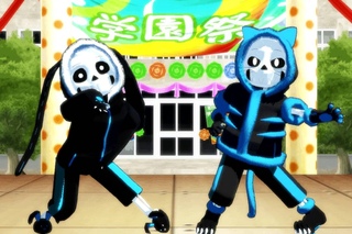 MMD Viva Happy Toluthin And Cheshire (DL)